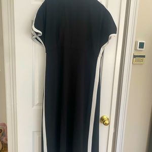 Black casual dress